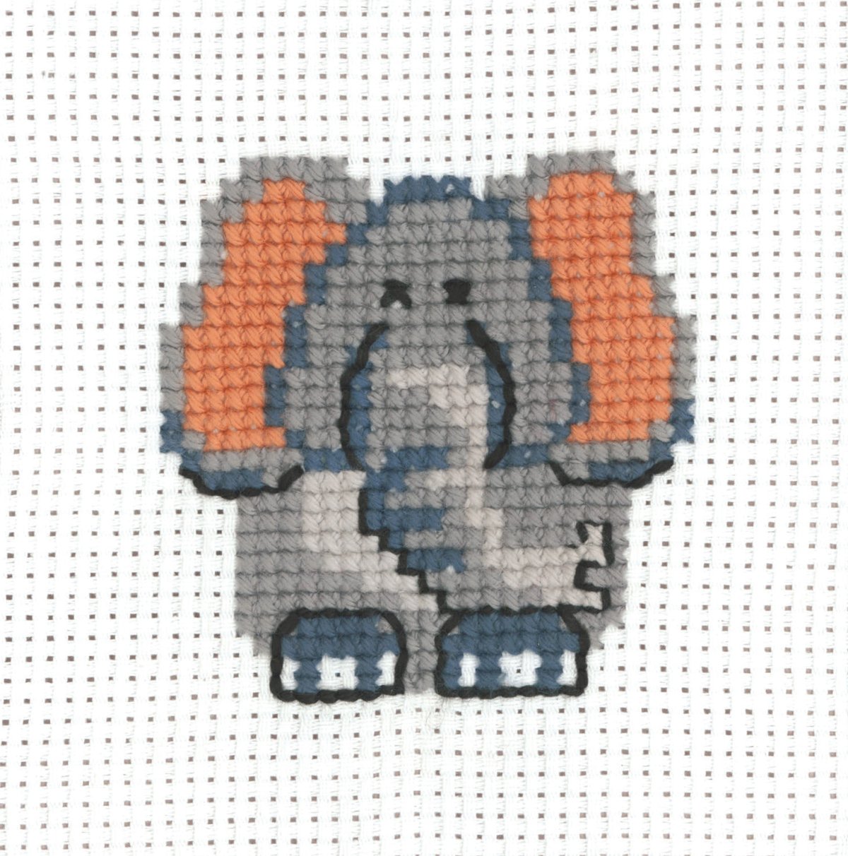 My First Kit Broderi Kit Til B Rn Fra Permin Elefant X Cm