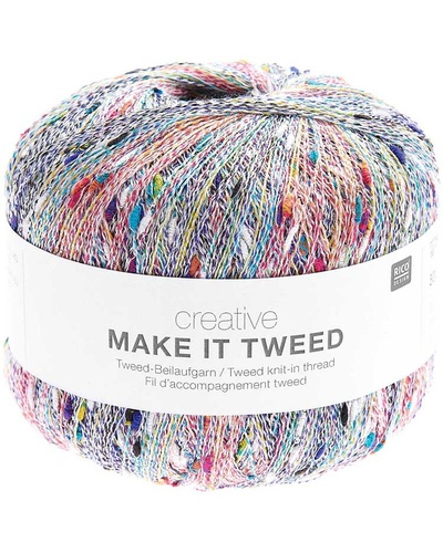 Rico Design Make it Tweed Multi / Neon