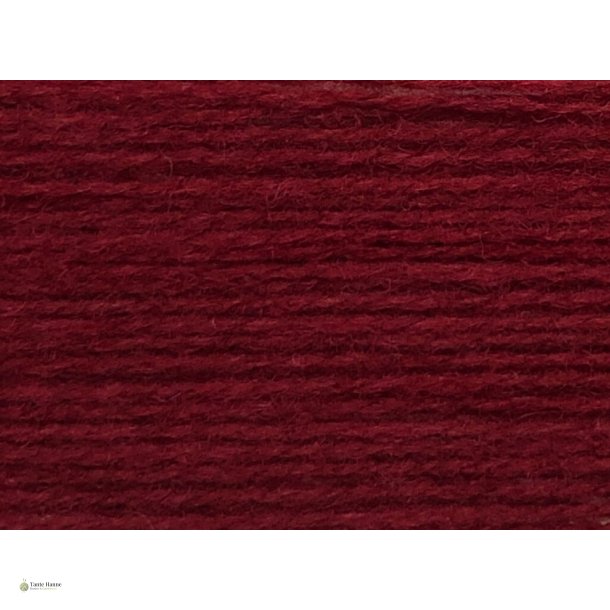 Broderigarn lammeuld 111 Claret