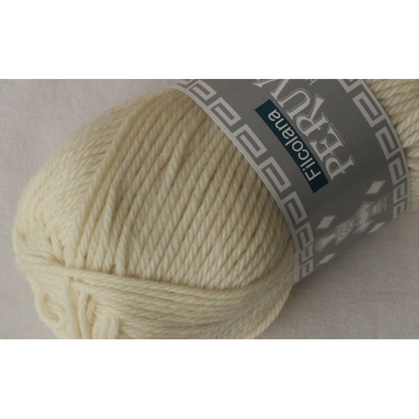 Lejlighedsvis frakobling bluse Peruvian Highland Wool 101 natual white