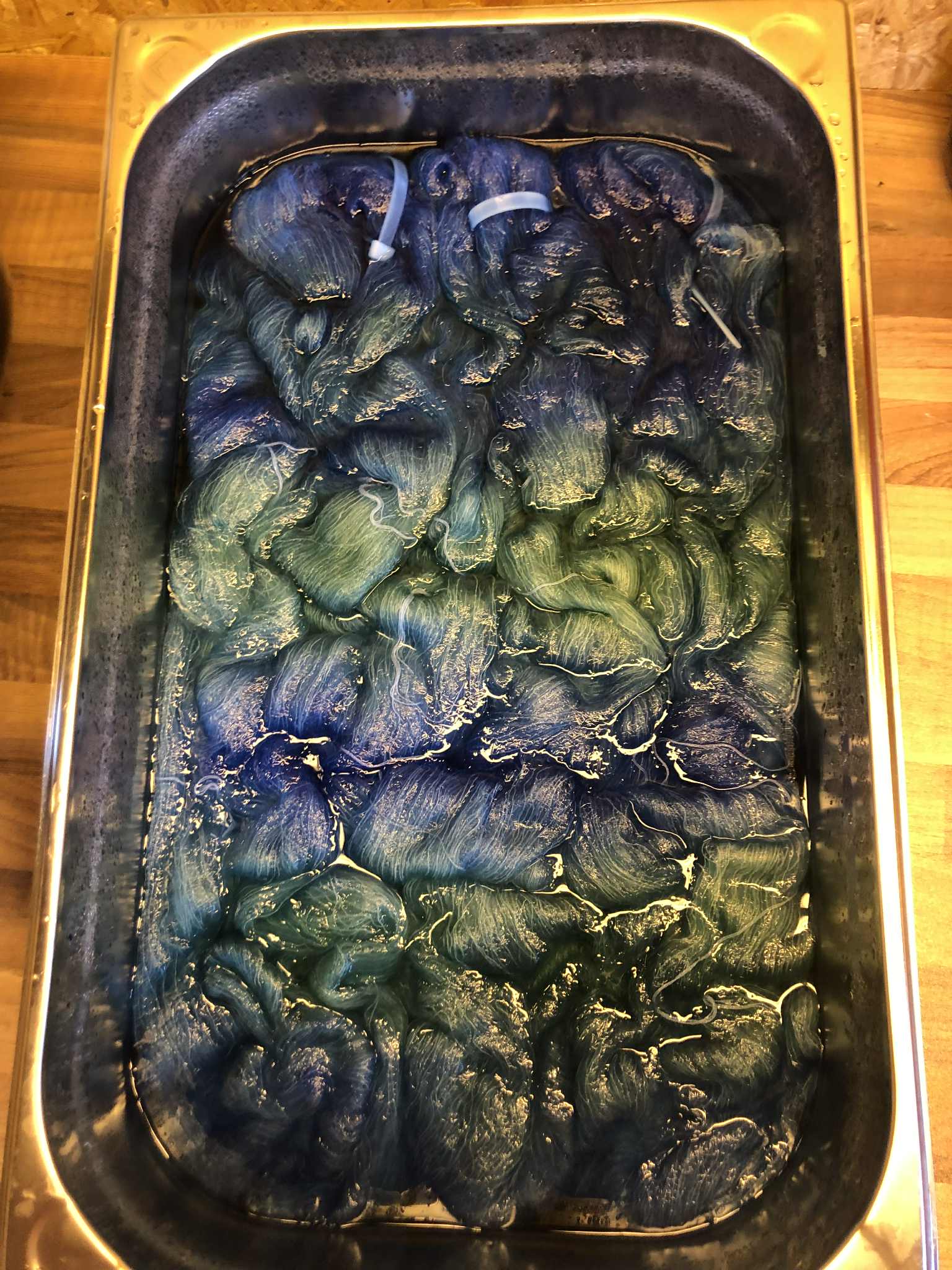 Garnfarvning kursus hos Tante Hanne