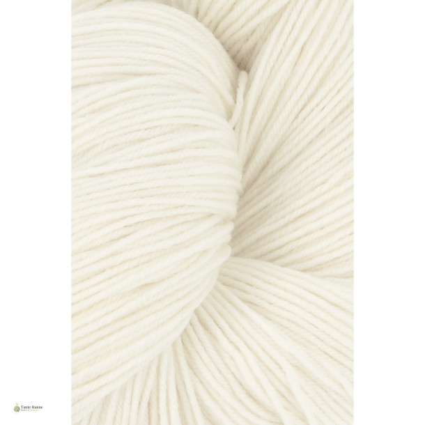 Ufarvet garn RAW 3  Merino ekstra fin uld 80% , 20% Polyamid, Superwash, 425 m/100 gram