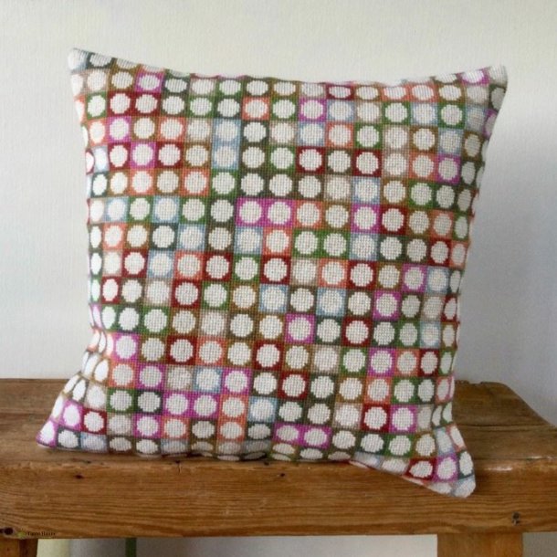 Pick `n`mix Pude HVIDE PRIKKER Broderipakke fra BALDYRE