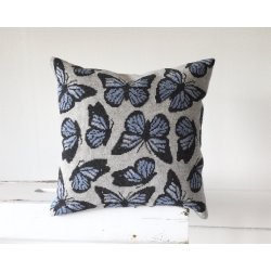 Bl Sommerfugl Broderipakke fra BALDYRE