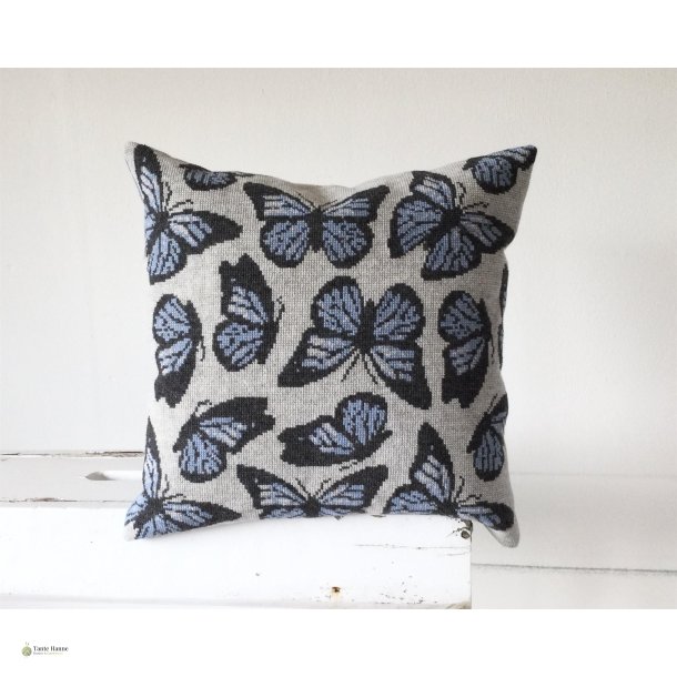 Bl� Sommerfugl Broderipakke fra BALDYRE