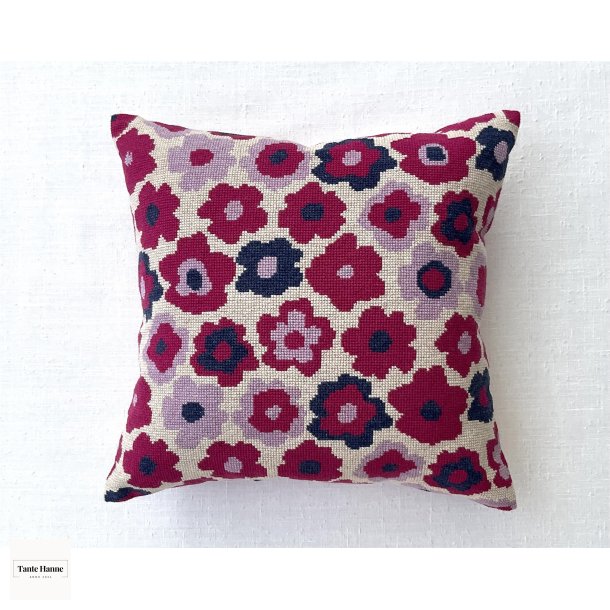 Franske Anemoner pude Broderipakke fra BALDYRE