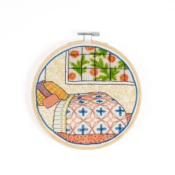 Homey Bedroom, broderikit fra DMC