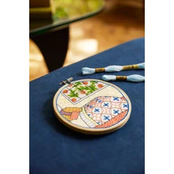 Homey Bedroom, broderikit fra DMC