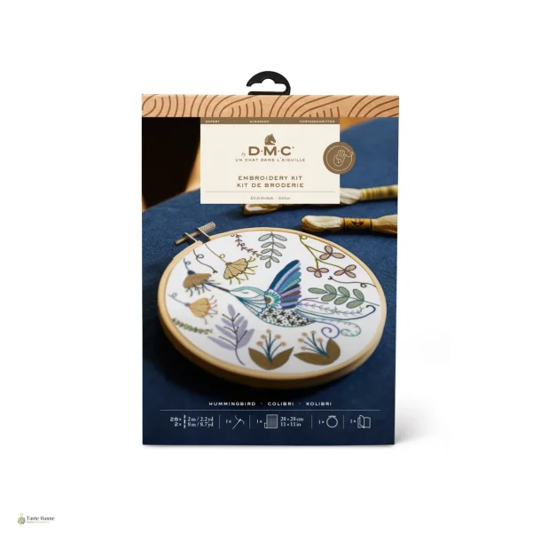 DMC broderikit model KOLIBRI  18,5 cm