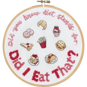 Broderi kit fra Permin Diet ...,  20 cm - udgr af mit sortiment