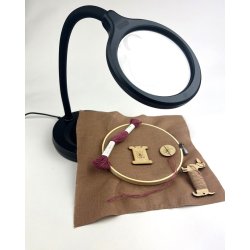 Broderilampe led desktop Magnifier 