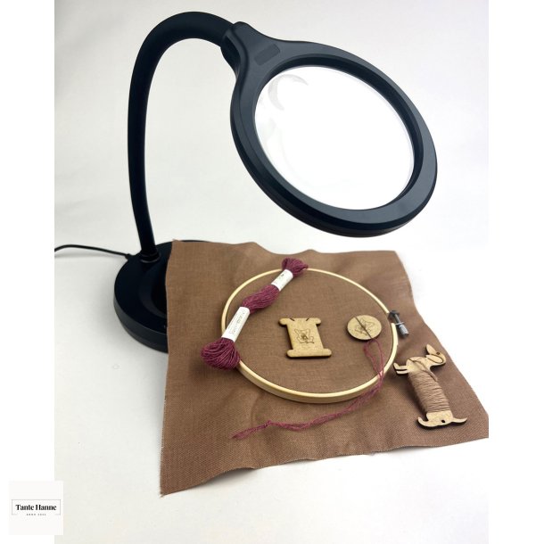 Broderilampe led desktop Magnifier 
