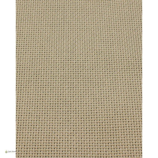 Broderistof Aida 5,4 tr�de pr. cm. 14". 130 cm bred.  Farve Natual Light 140