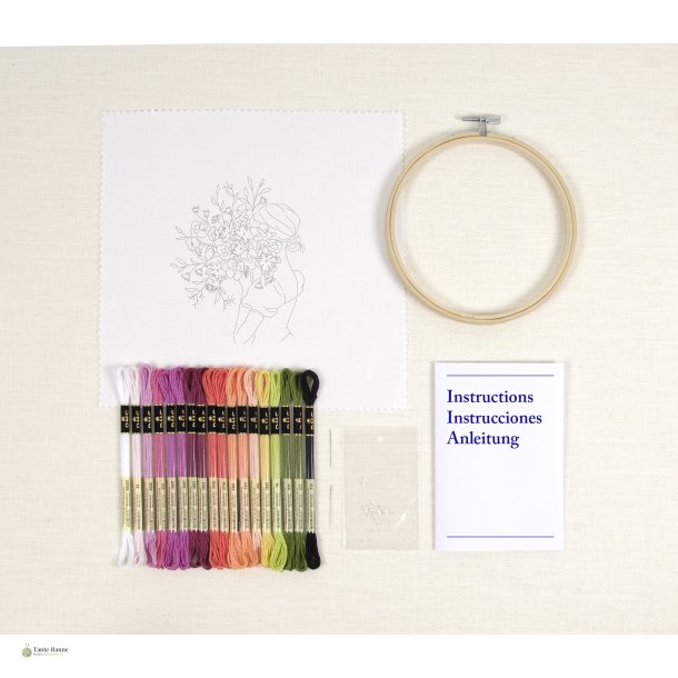 DMC Broderikit Floral Embrace 
