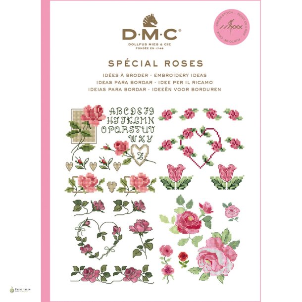  DMC Mini Broderibog Sp�cial Roses - Roser