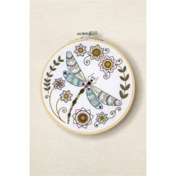 DMC broderikit model DRAGONFLY  18,5 cm