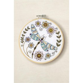 DMC broderikit model DRAGONFLY  18,5 cm
