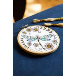 DMC broderikit model DRAGONFLY  18,5 cm
