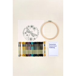 DMC broderikit model DRAGONFLY  18,5 cm