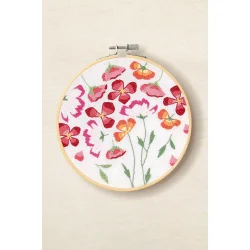 Broderi Kit model Spring Poppies - PUNCH NEEDEL St