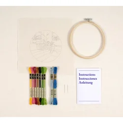 Winter Garden, broderikit fra DMC