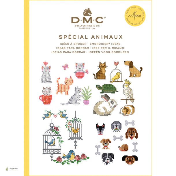 DMC Mini Broderibog Sp�cial animaux - Dyr