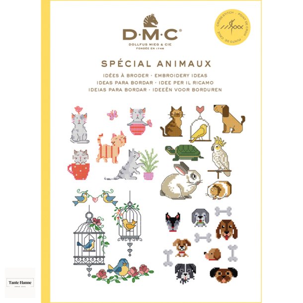 DMC Mini Broderibog Spcial animaux - Dyr