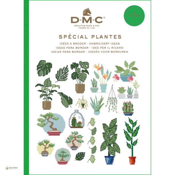 DMC Mini Broderibog Sp�cial plantes - Planter