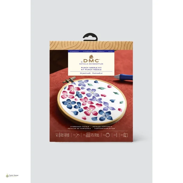 Broderi Kit model Hydrangea Petals - PUNCH NEEDEL St