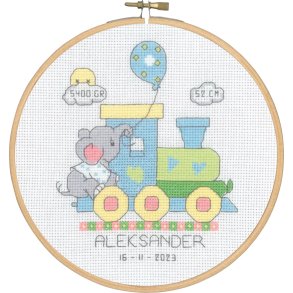 Broderi kit fra Permin - Dbsminde Alexander - udgr af mit sortiment