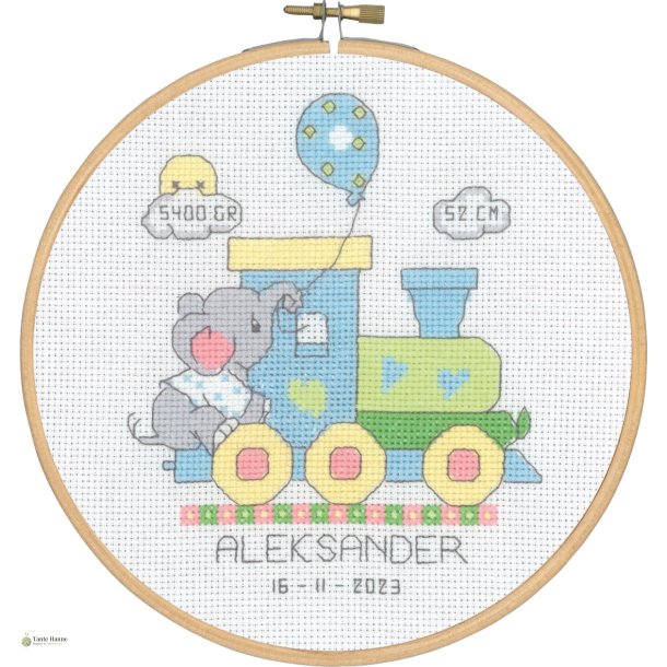 Broderi kit fra Permin - D�bsminde Alexander - udg�r af mit sortiment