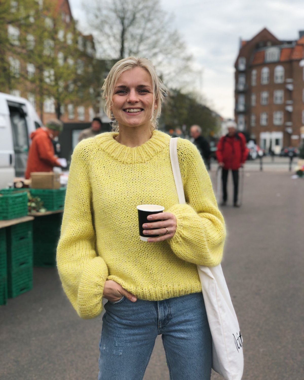 sweater - Petiteknit - på papir - Kvinde - Tante Hanne