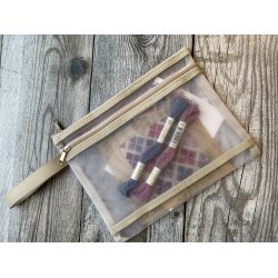 Opbevaringstaske/pung til  dit broderipojekt, A5 