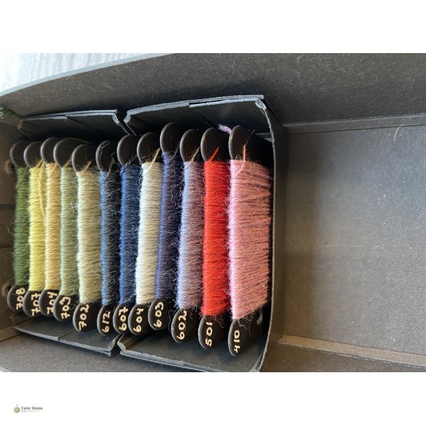 Broderi Kit - 2 broderi opbevarings sker til alle DMC Eco Vita 60 farvers 