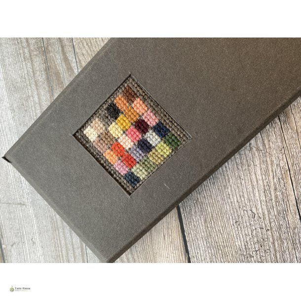 Broderi Kit - broderi opbevarings ske til DMC Eco Vita 30 farvers Collektion