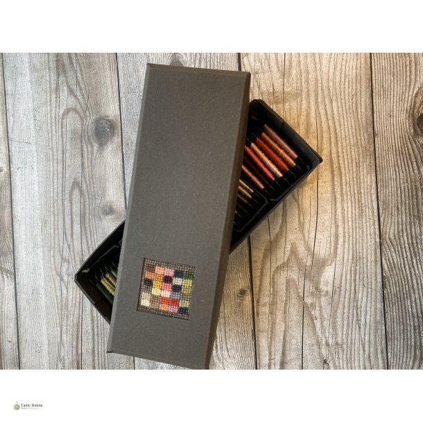 Broderi Kit - broderi opbevarings ske til DMC Eco Vita 30 farvers Collektion