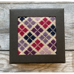 Tante Lilla i �ske , Broderi Kit - design TanteHanne.dk