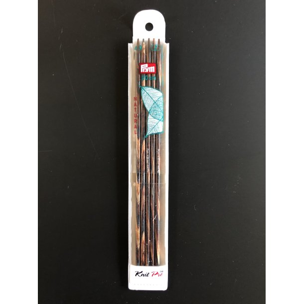 Knit Pro træ strømpepinde 20 cm, str. 3,5 mm