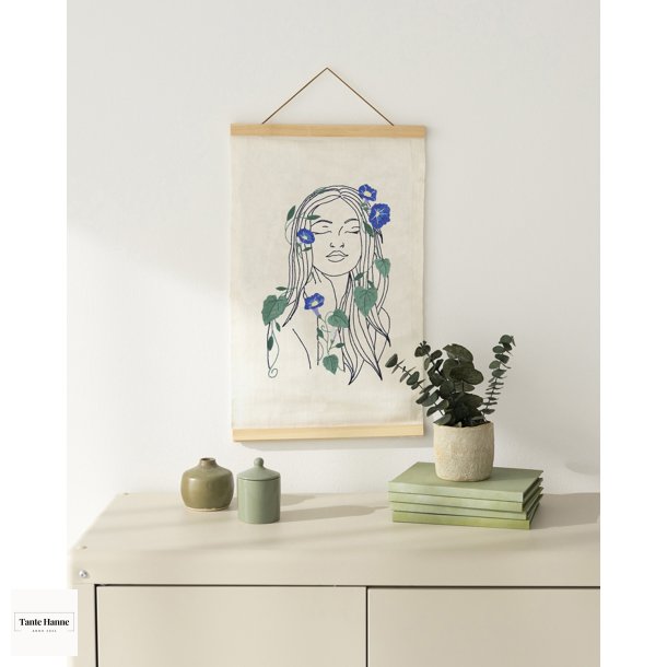 Magnet ramme til broderi, lille, lngde 20 cm