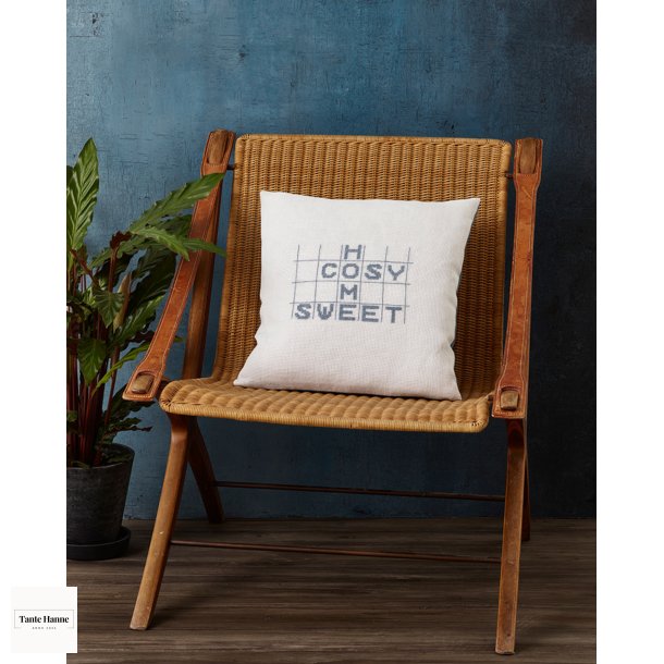 Home Broderikit til pude 40 x 40 cm