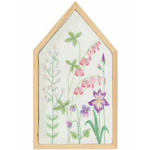 Broderi Kit Traced, Spring Meadou, small, incl. 
