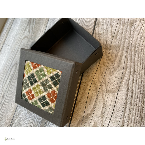 Tante Gr�n i �ske , Broderi Kit - design TanteHanne.dk