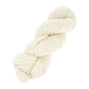 Ufarvet garn RAW 22  Merino ekstra fin 85%, Polyamid 15% , Superwash, 86 m  20 gram
