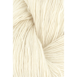 Ufarvet garn RAW 5 , merilno uld 100% , Superwash, 420 m/100 gram