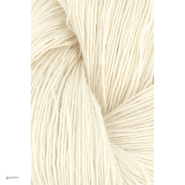 Ufarvet garn RAW 5 , merilno uld 100% , Superwash, 420 m/100 gram