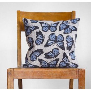 Bl Sommerfugl Broderipakke fra BALDYRE