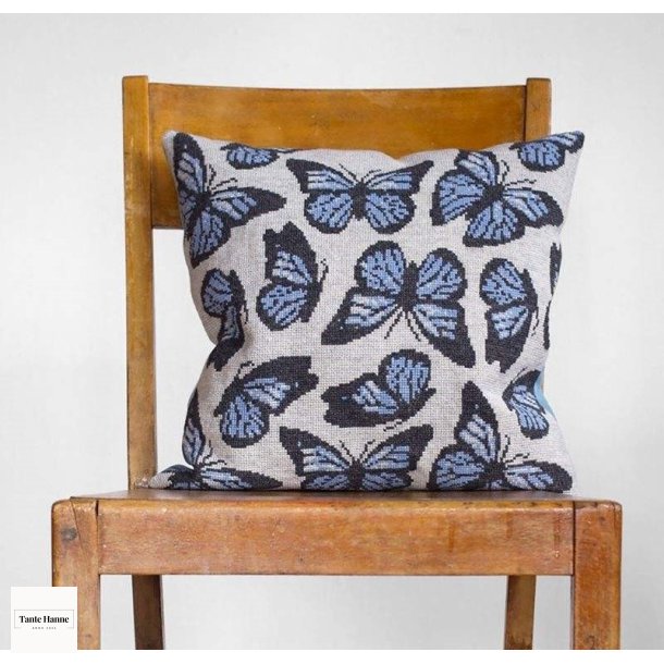 Bl Sommerfugl Broderipakke fra BALDYRE