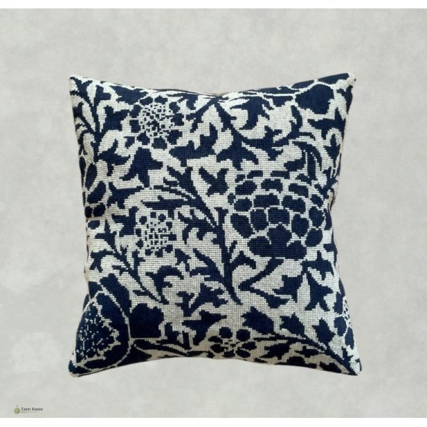 Bl� P�oner pude Broderipakke fra BALDYRE