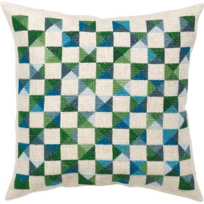 Ruder Broderi kit til pude 40 x 40 cm