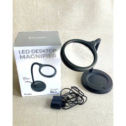 Broderilampe led desktop Magnifier 